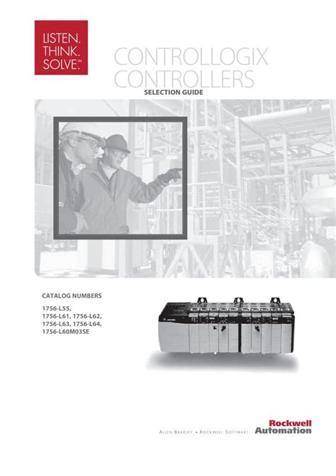 controllogix selection guide|CompactLogix Controllers Technical Documentation .